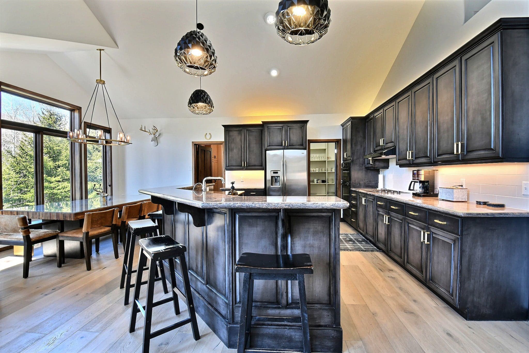 Kitchen with Ample Dining Space.