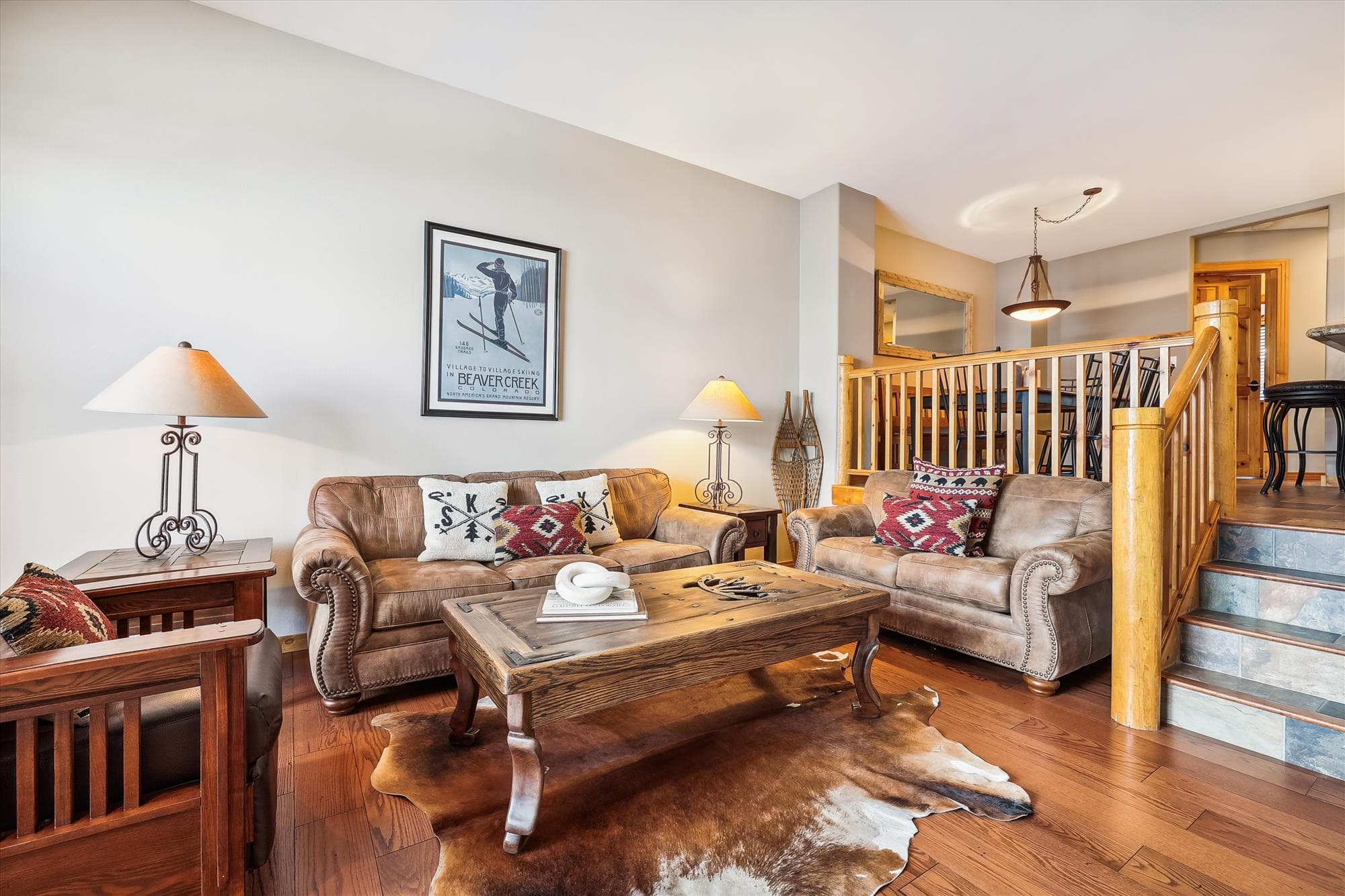 Living Room - Elk Ridge 432 - Breckenridge Vacation Rental