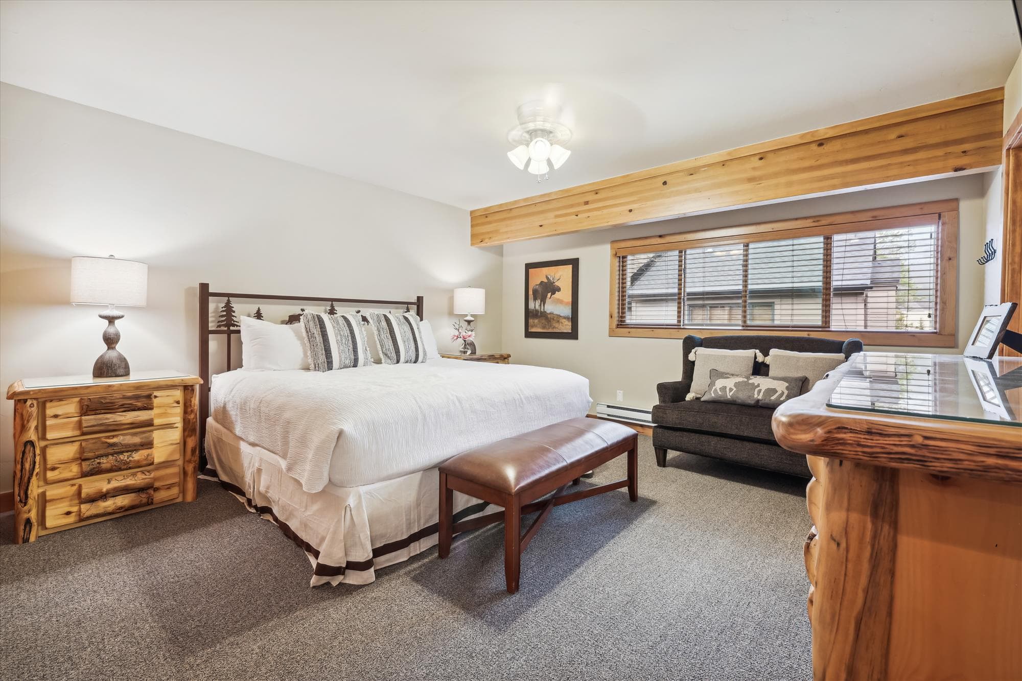 Bedroom - Mopey Moose Hideout - Breckenridge Vacation Rental