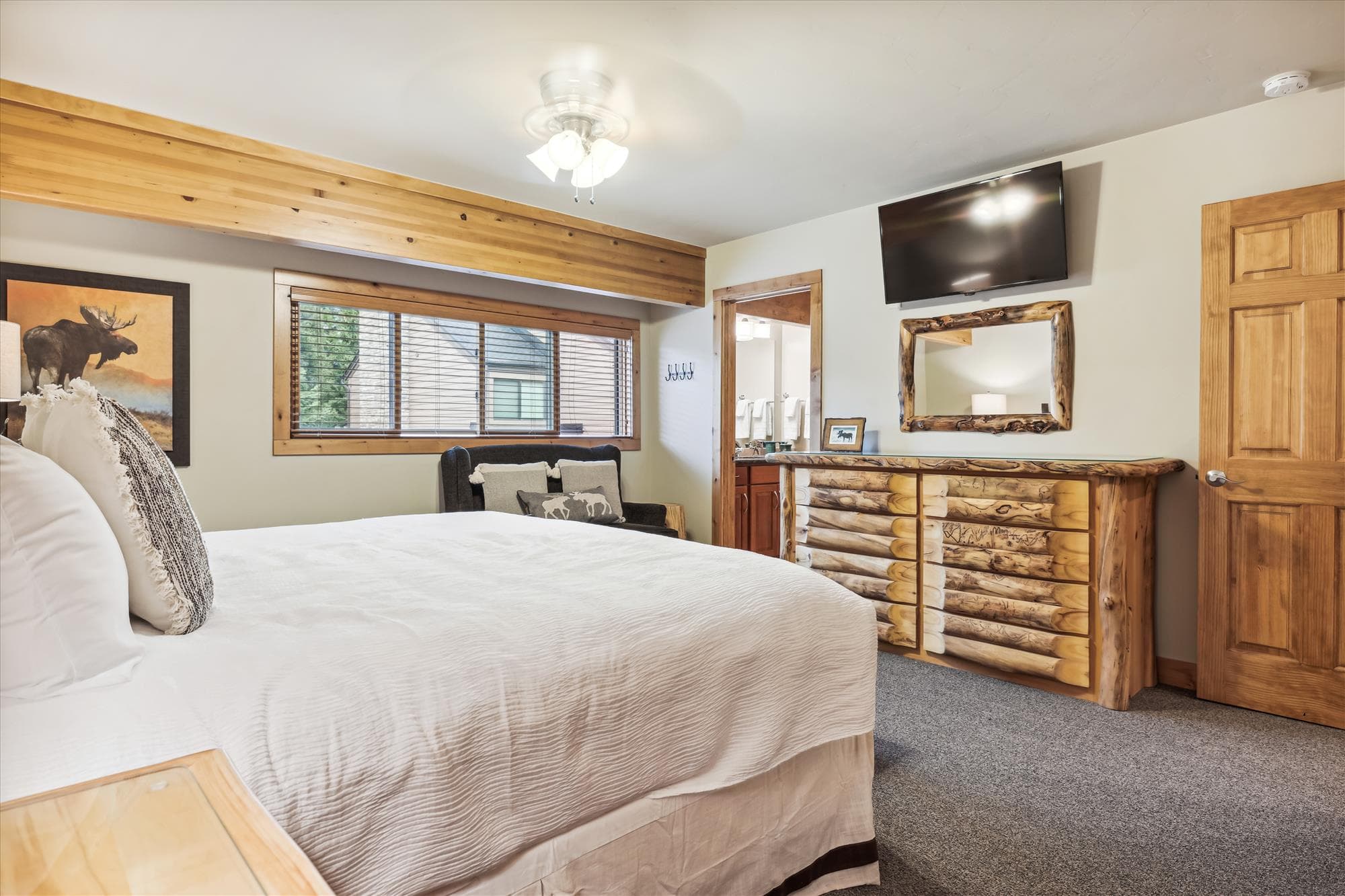 Bedroom - Mopey Moose Hideout - Breckenridge Vacation Rental