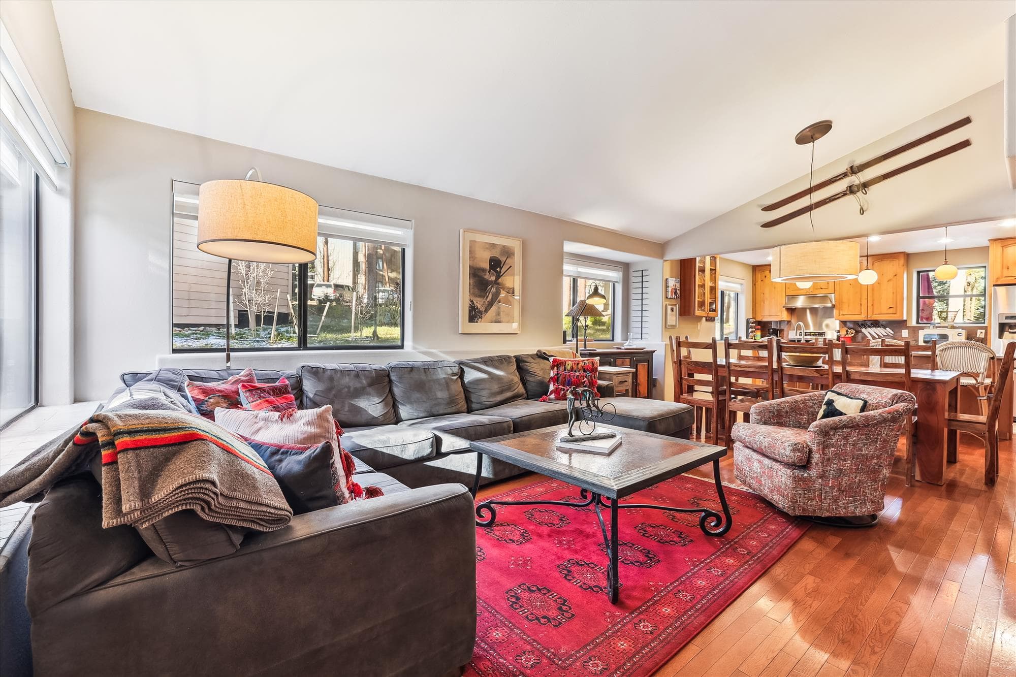 Living Area - Park Forest Chalet - Breckenridge Vacation Rental