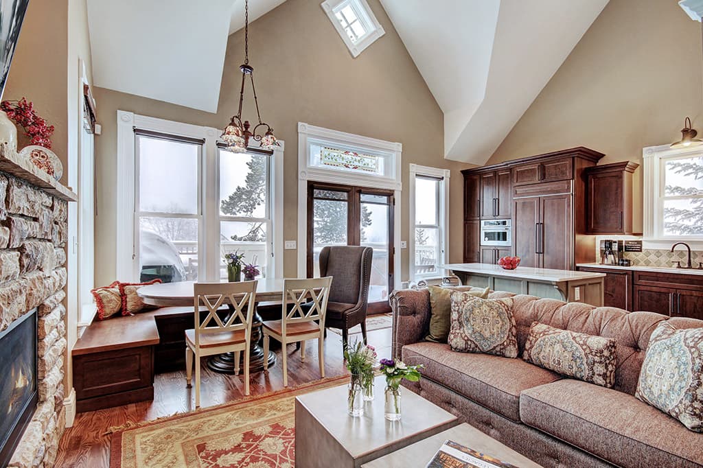 Living Area - Ridge Street Lookout - Breckenridge Vacation Rental