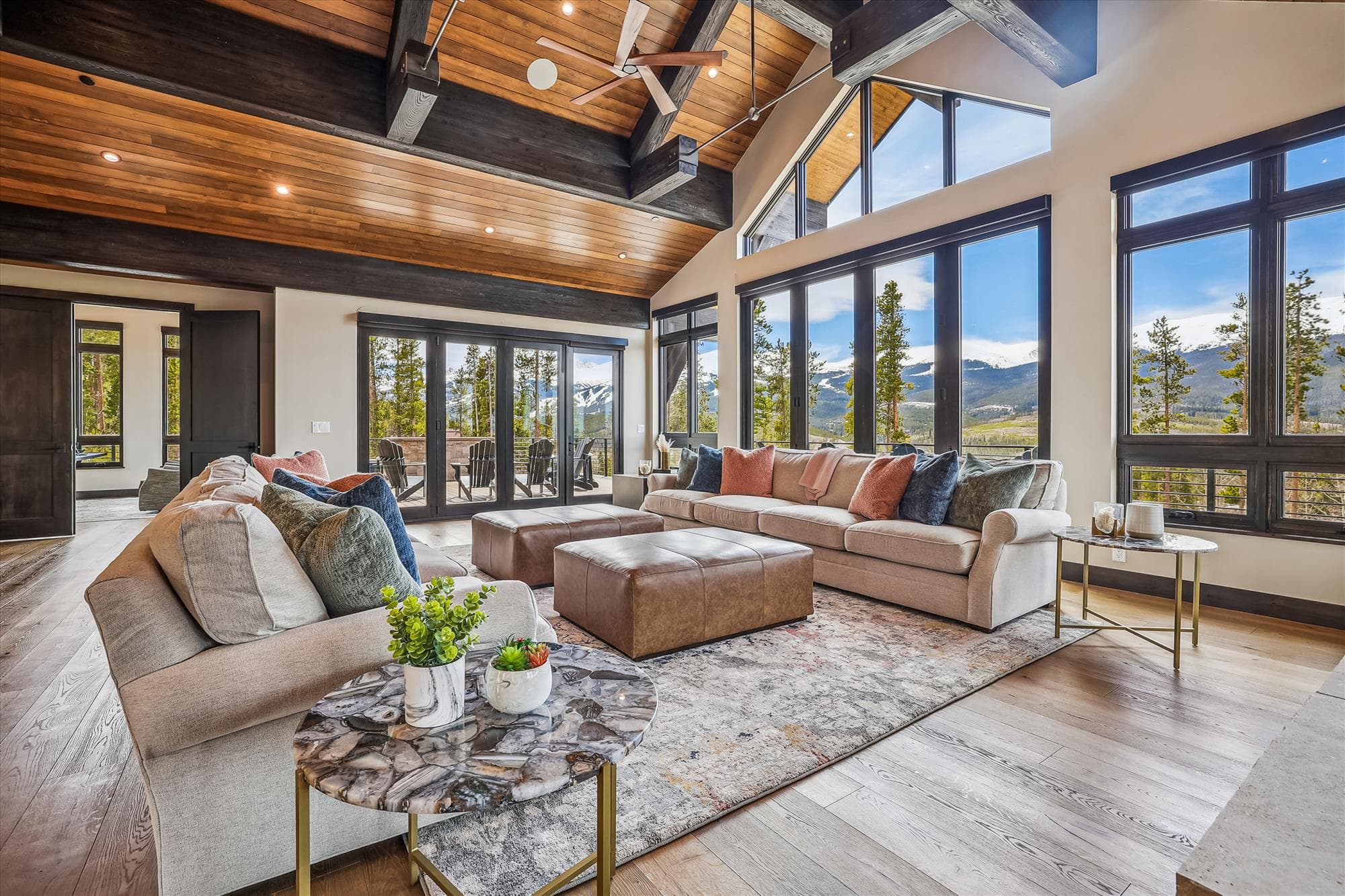 Living Room, The Crowne Summit, Breckenridge Vacation Rental