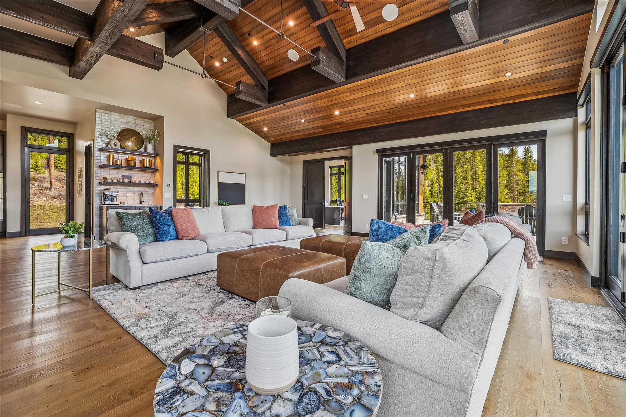 Living Room, The Crowne Summit, Breckenridge Vacation Rental