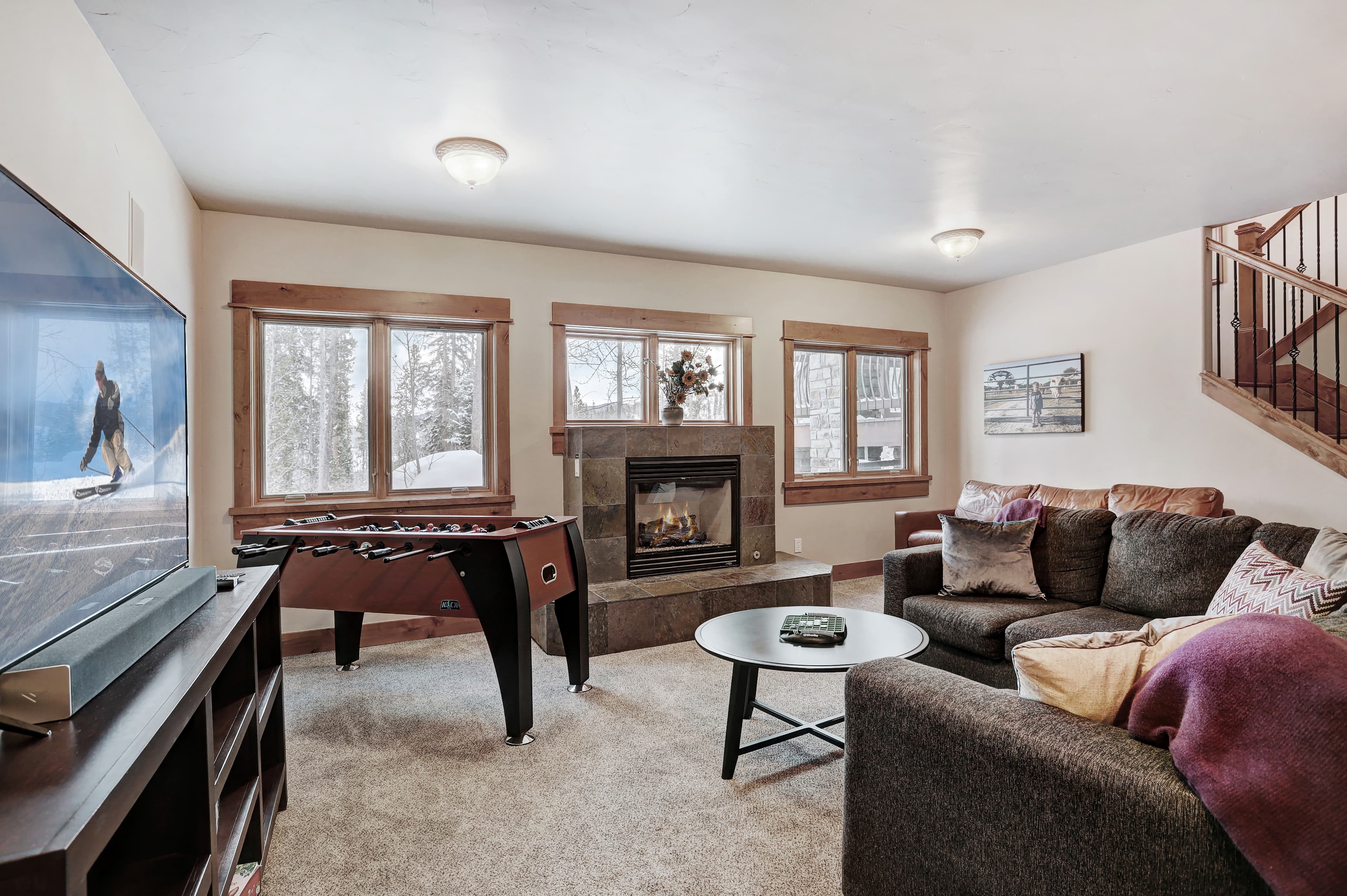 Living Room - Highlands Trail House - Breckenridge Vacation Rental