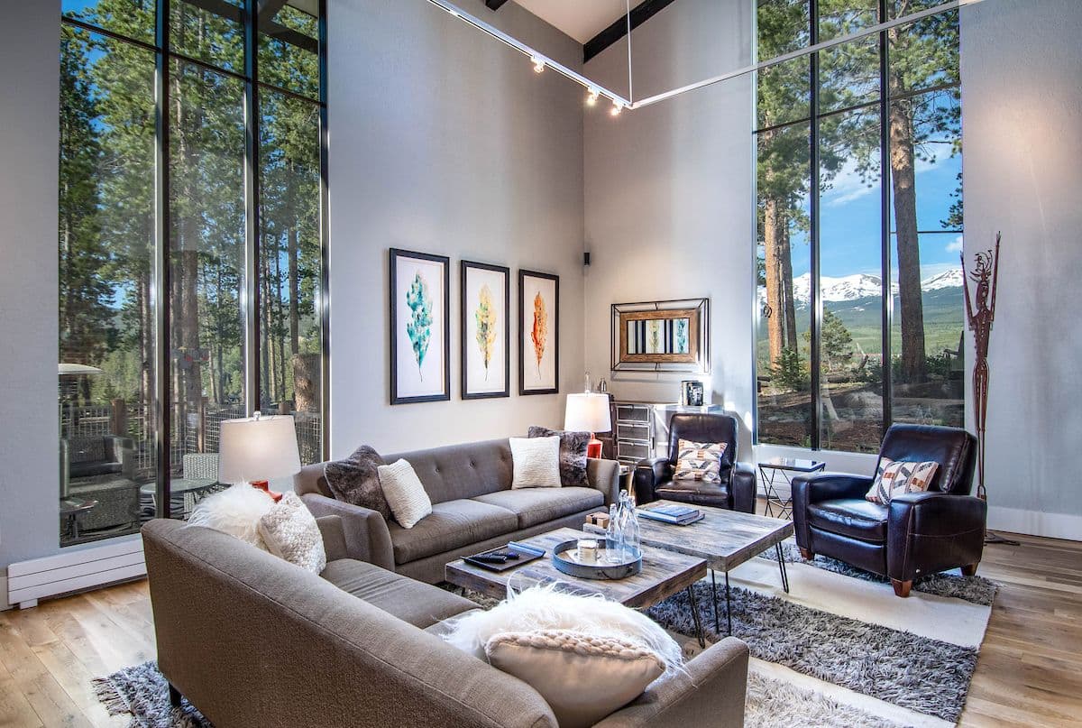 Living Area - Miners Peak Residence - Breckenridge Vacation Rental