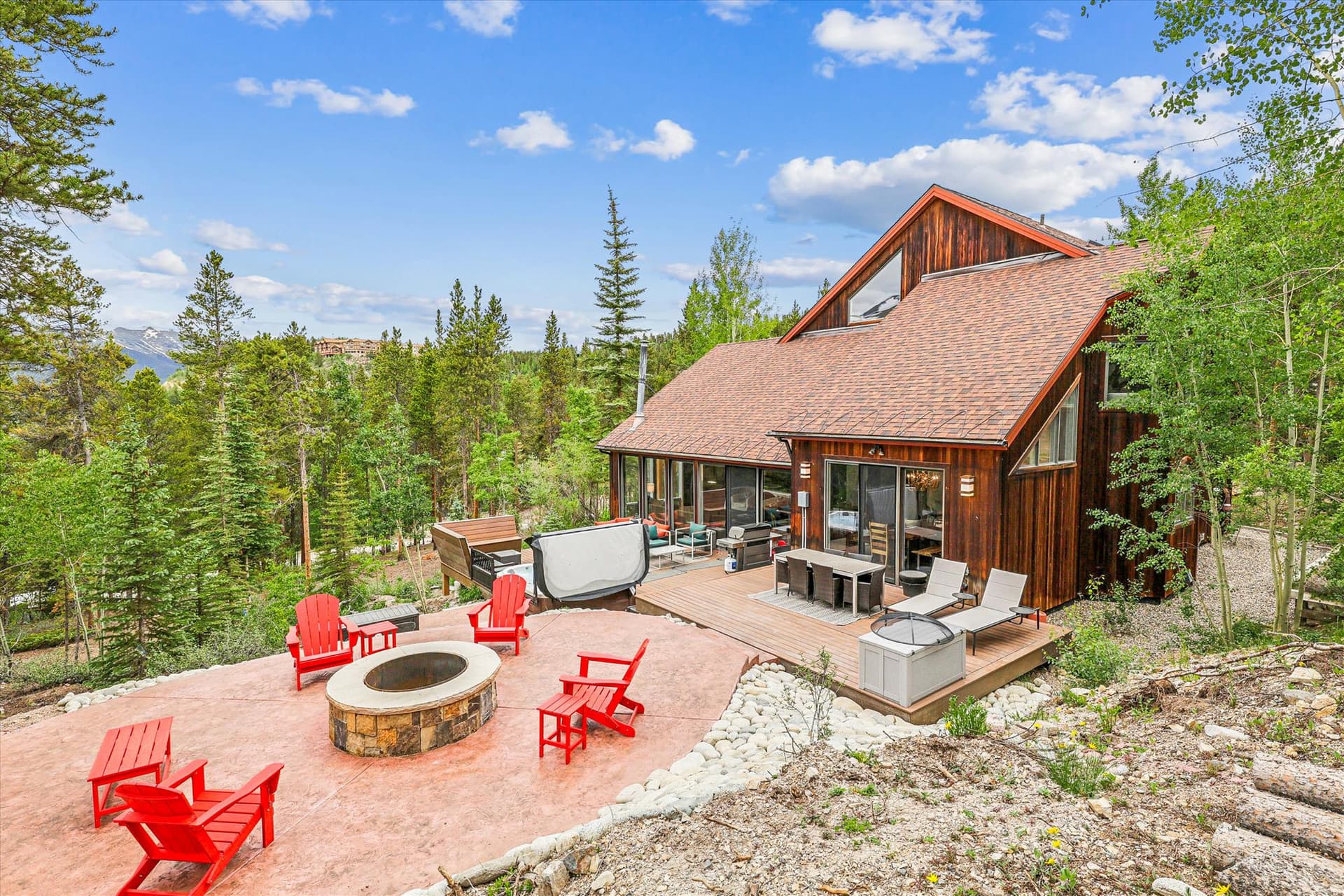 Outdoor Living Area, Stormbunker Paradise, Breckenridge Vacation Rental