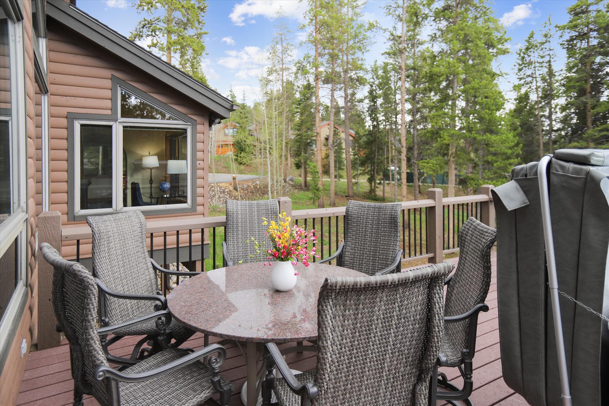 Deck - Evergreen Lodge - Breckenridge Vacation Rental