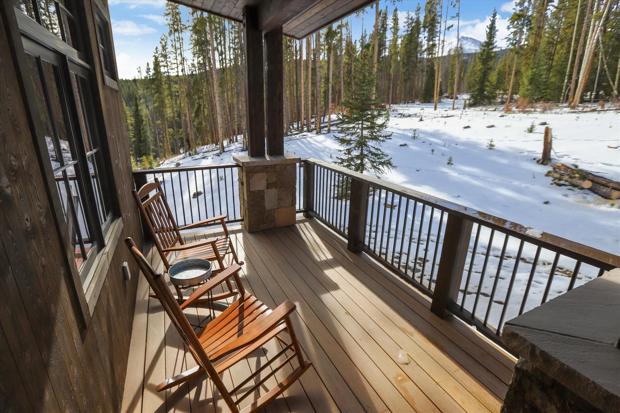 Deck/Patio - Barton Creek Vista Breckenridge Vacation Rental