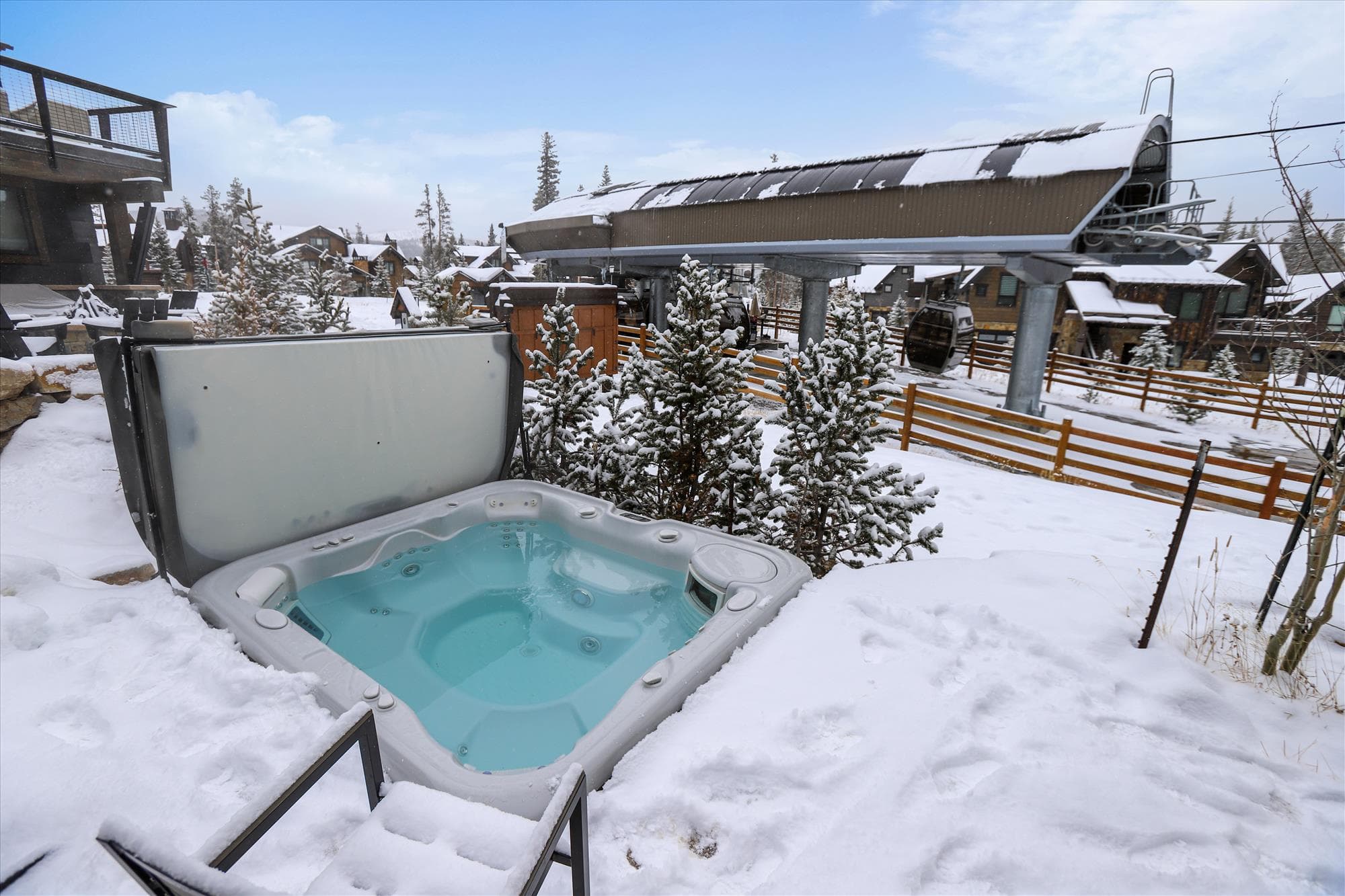 Hot Tub - Falcon Haus - Breckenridge Vacation Rental