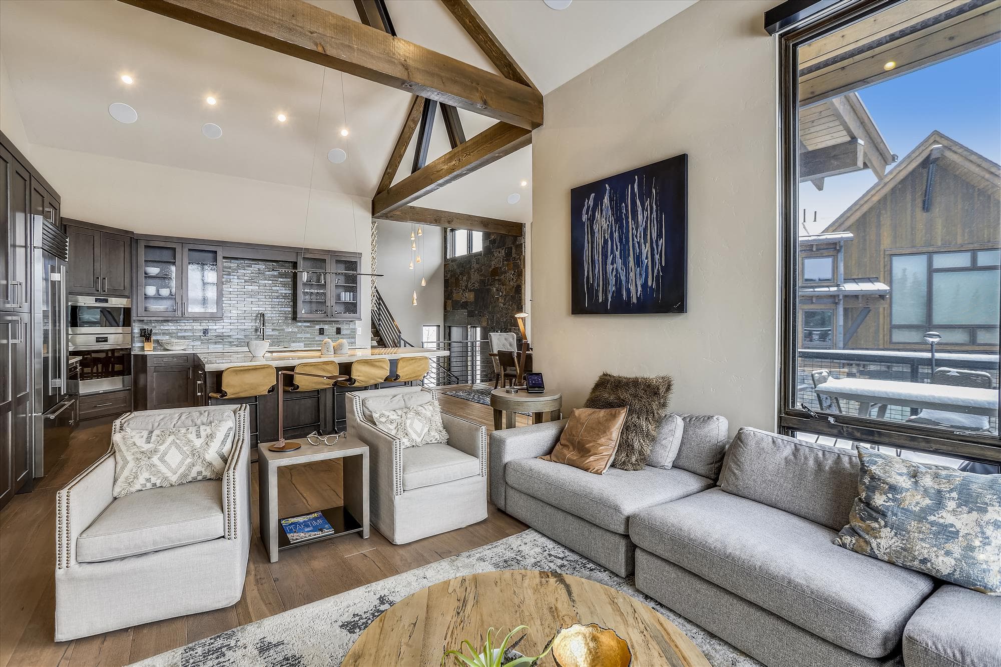 Living Area - Falcon Haus - Breckenridge Vacation Rental