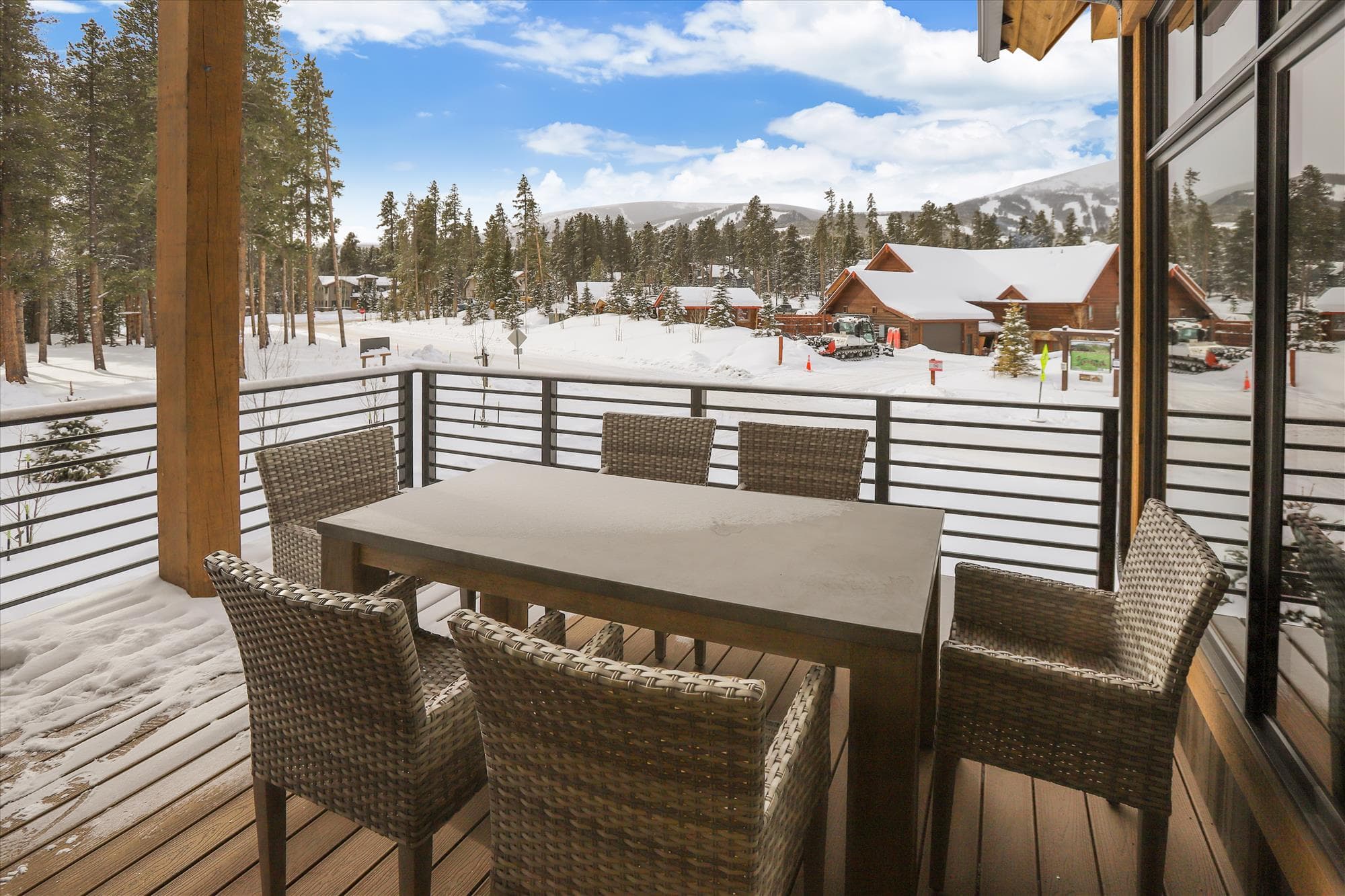 Deck/Balcony - Five Peaks - Breckenridge Vacation Rental