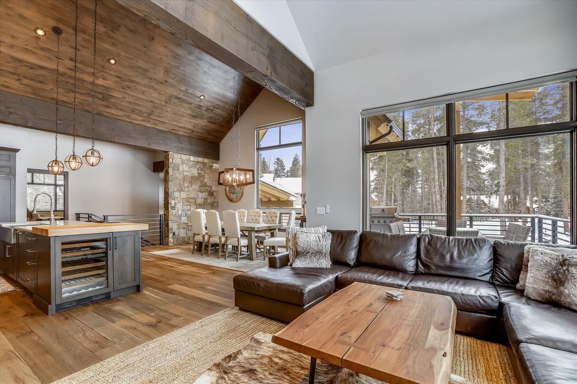 Living Area - Five Peaks - Breckenridge Vacation Rental