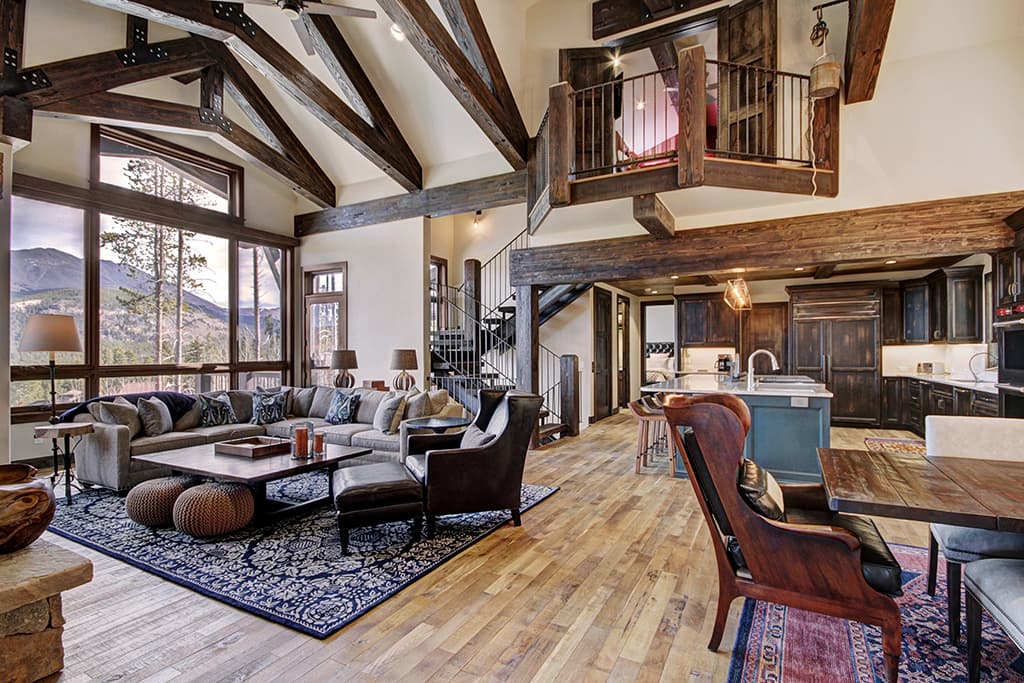 Living Area - Hawk's Hideaway - Breckenridge Vacation Rental