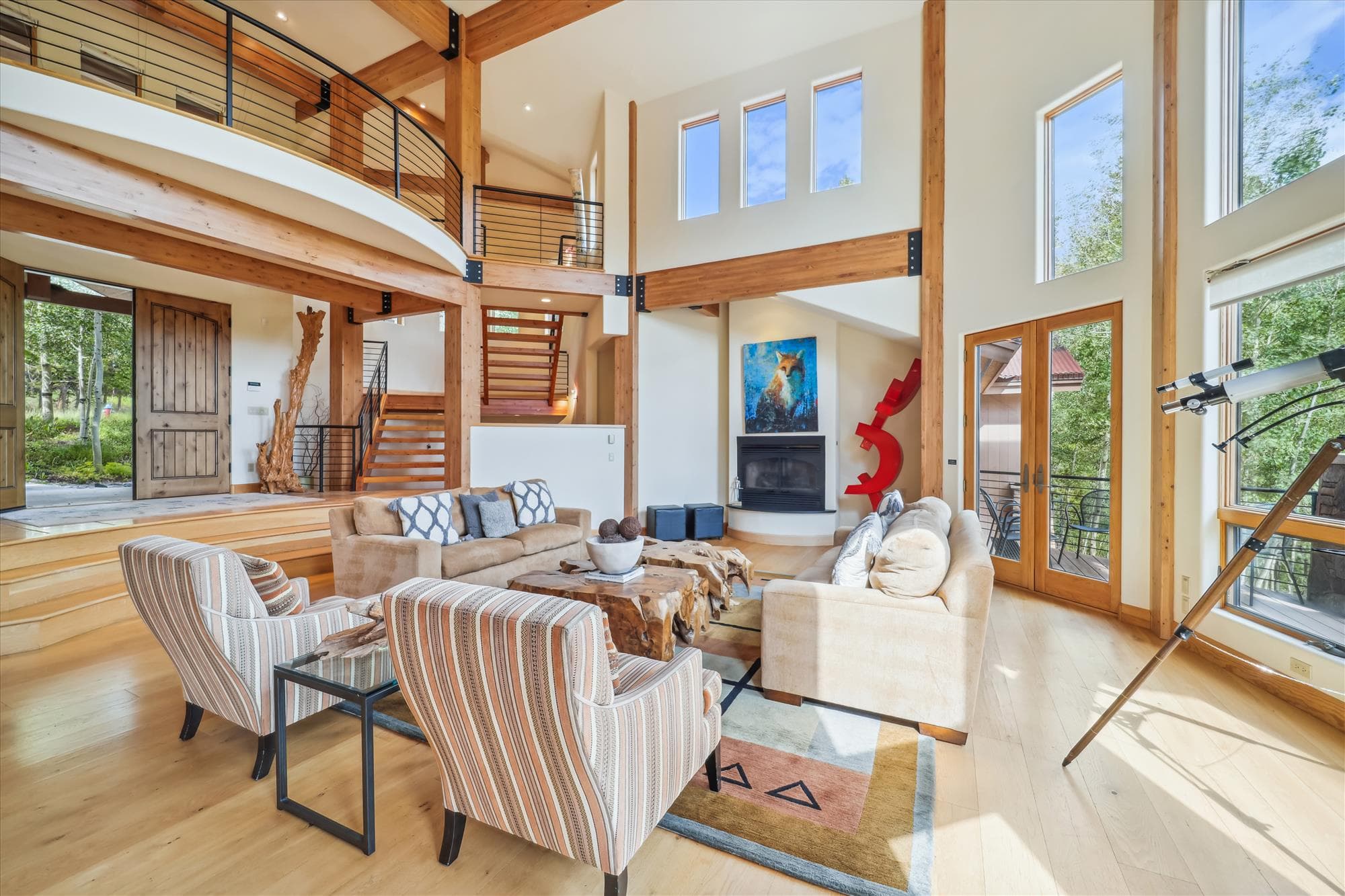 Living Area - Lookout on Christie Lane - Breckenridge Vacation Rental