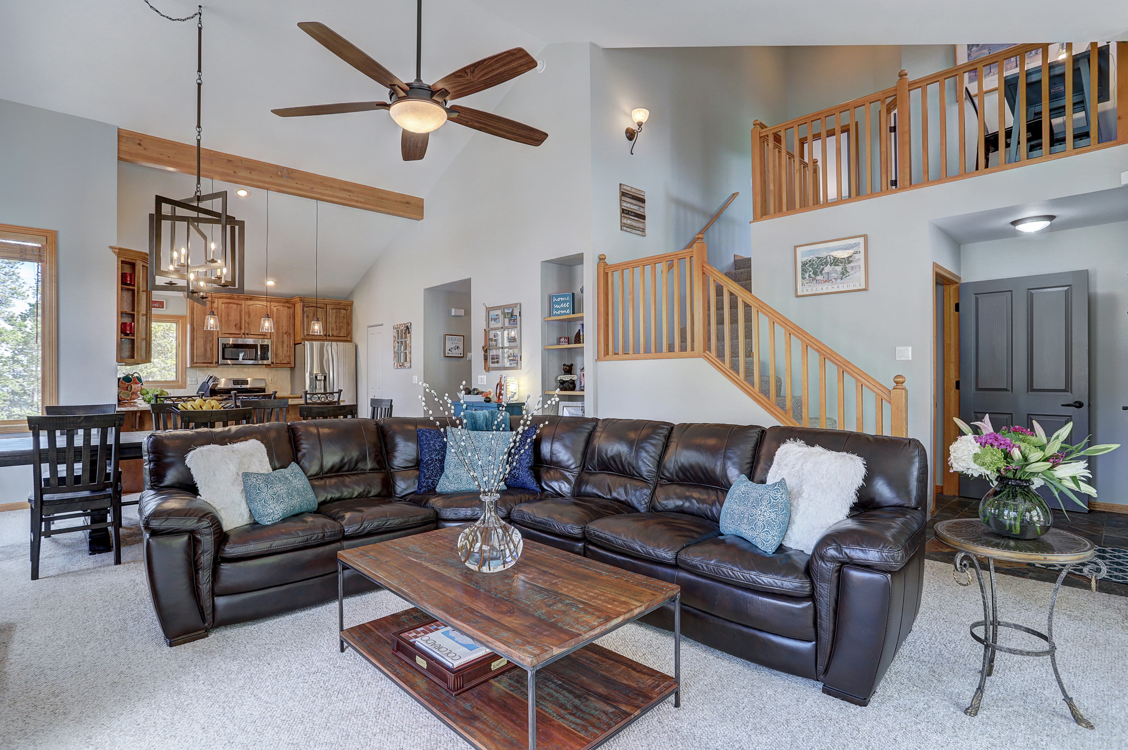 Living Area - Marble Mountain Retreat - Breckenridge Vacation Rental