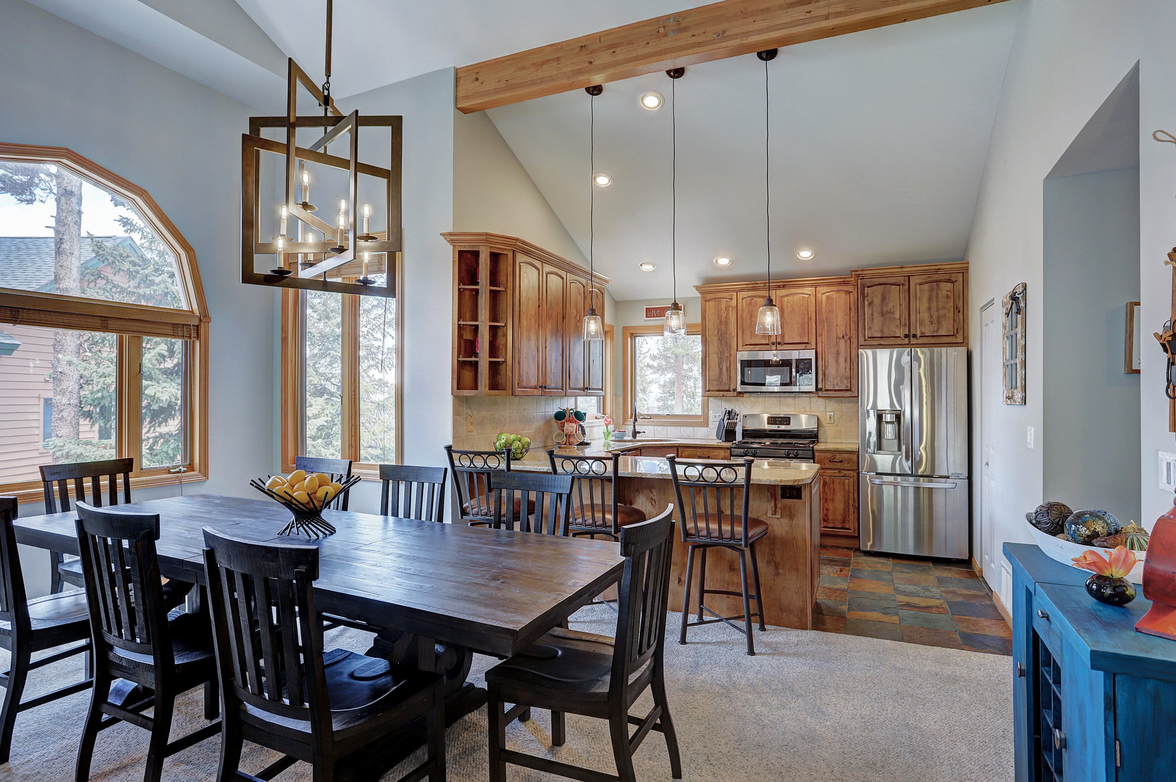 Dining Area - Marble Mountain Retreat - Breckenridge Vacation Rental