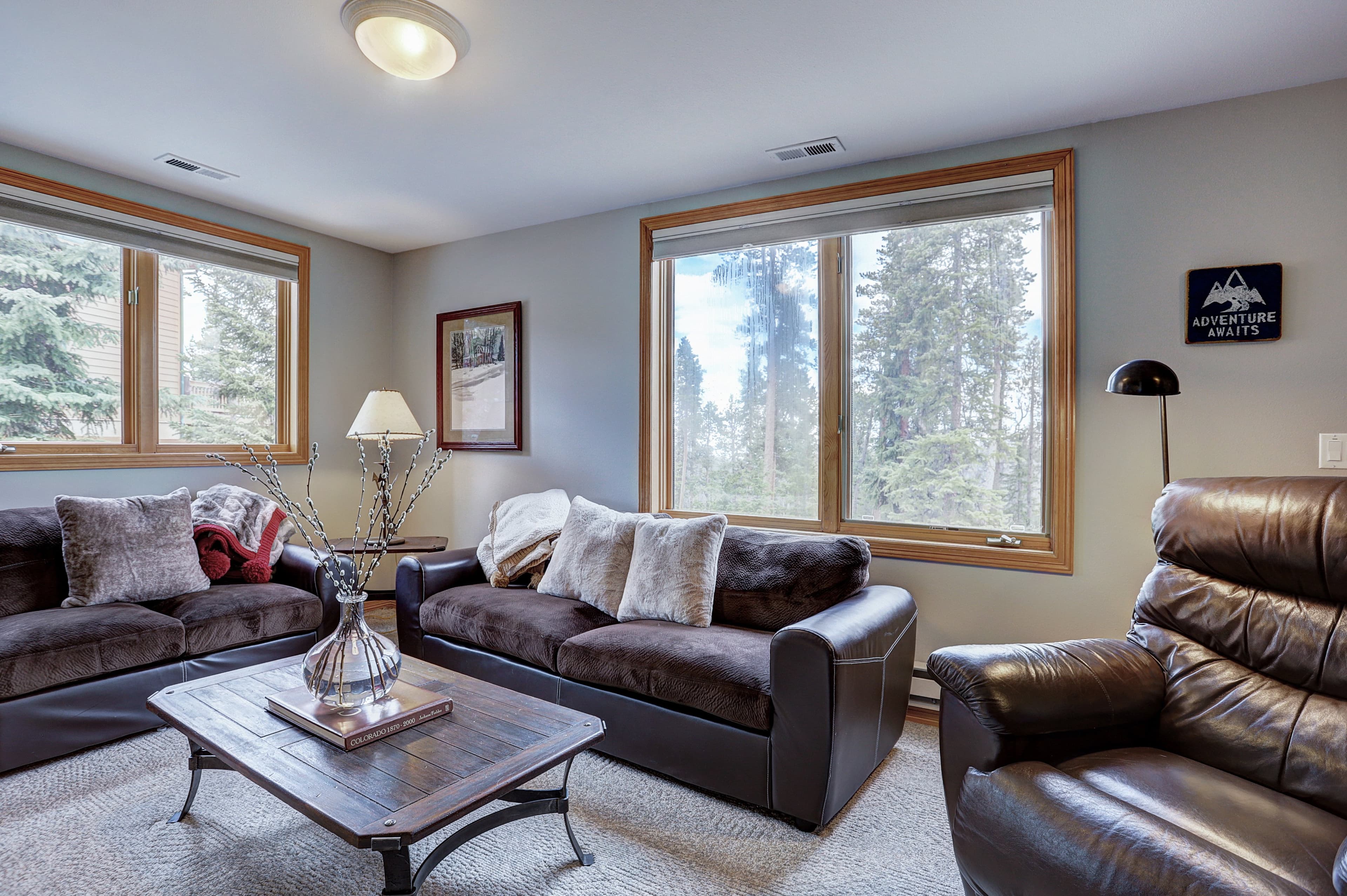 Living Area - Marble Mountain Retreat - Breckenridge Vacation Rental
