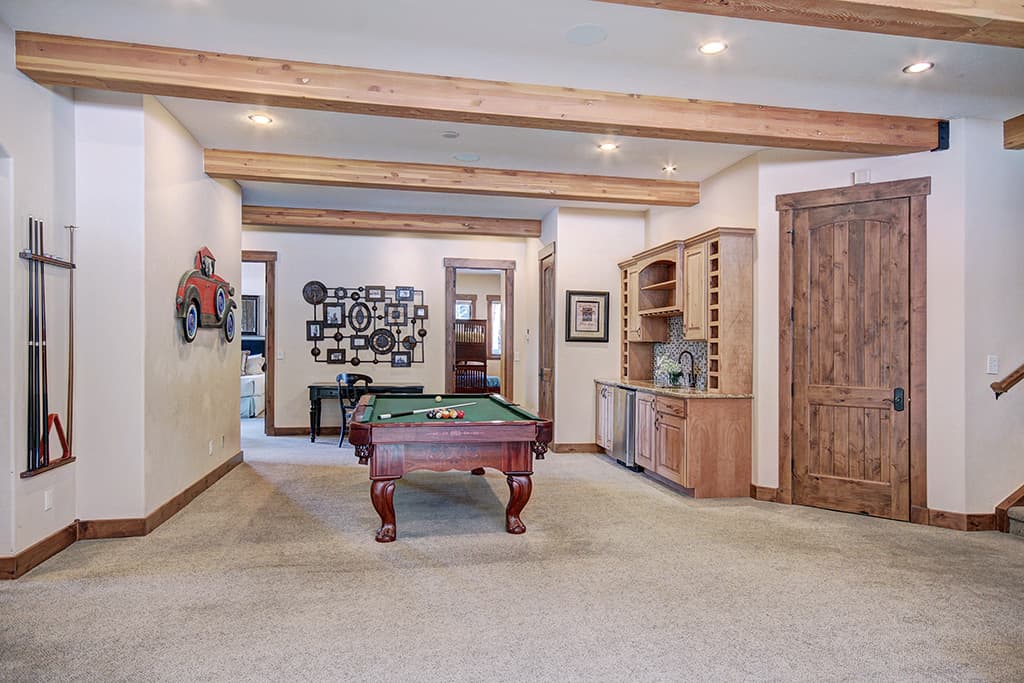 Pool Table - Mountain Majesty Manor - Breckenridge Vacation Rental