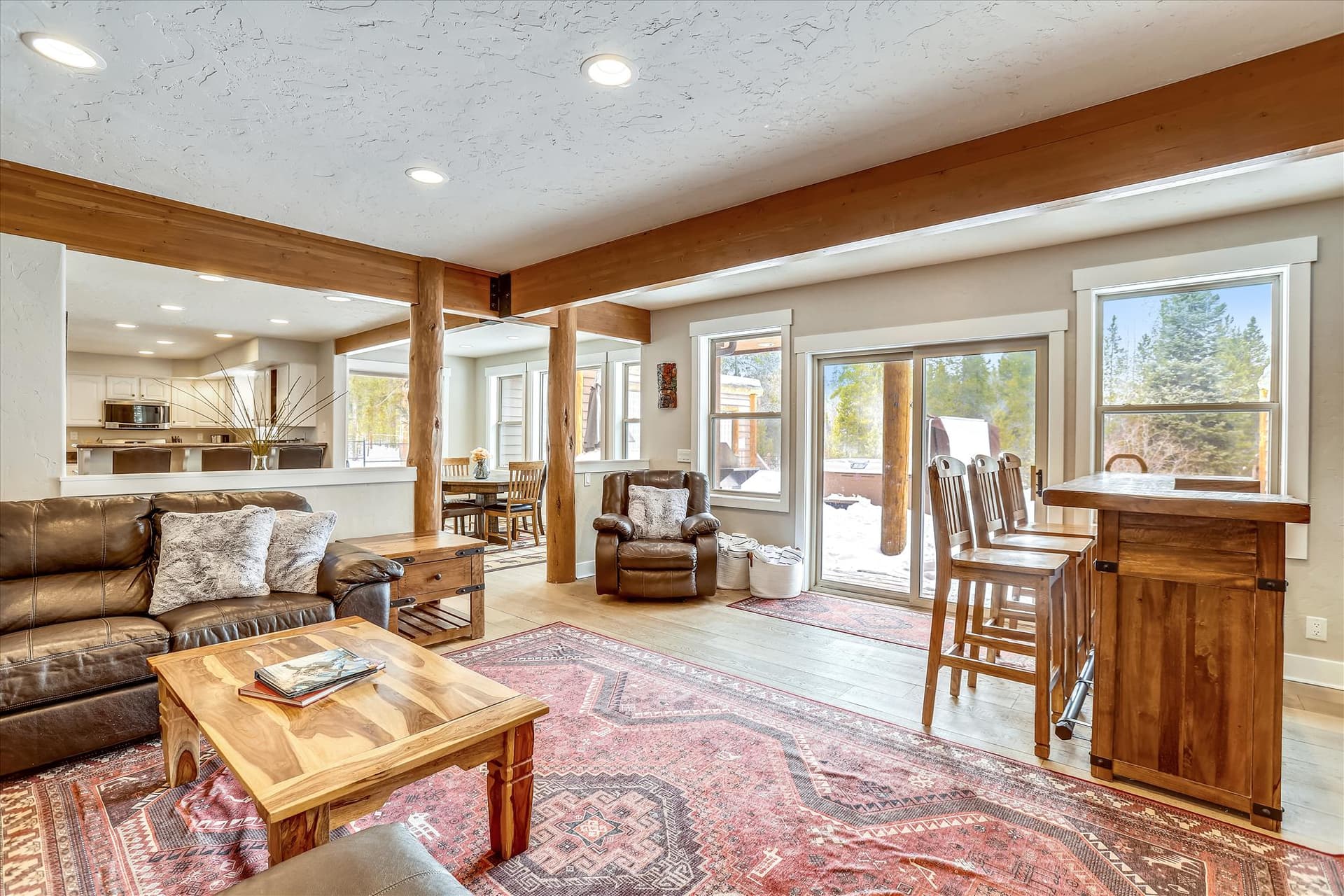 Living Area - On The Rocks - Breckenridge Vacation Rental