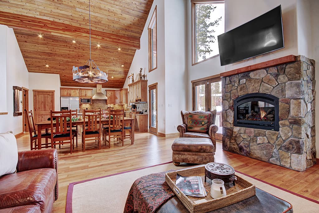 Living Area - Pine Needle Lodge - Breckenridge Vacation Rental