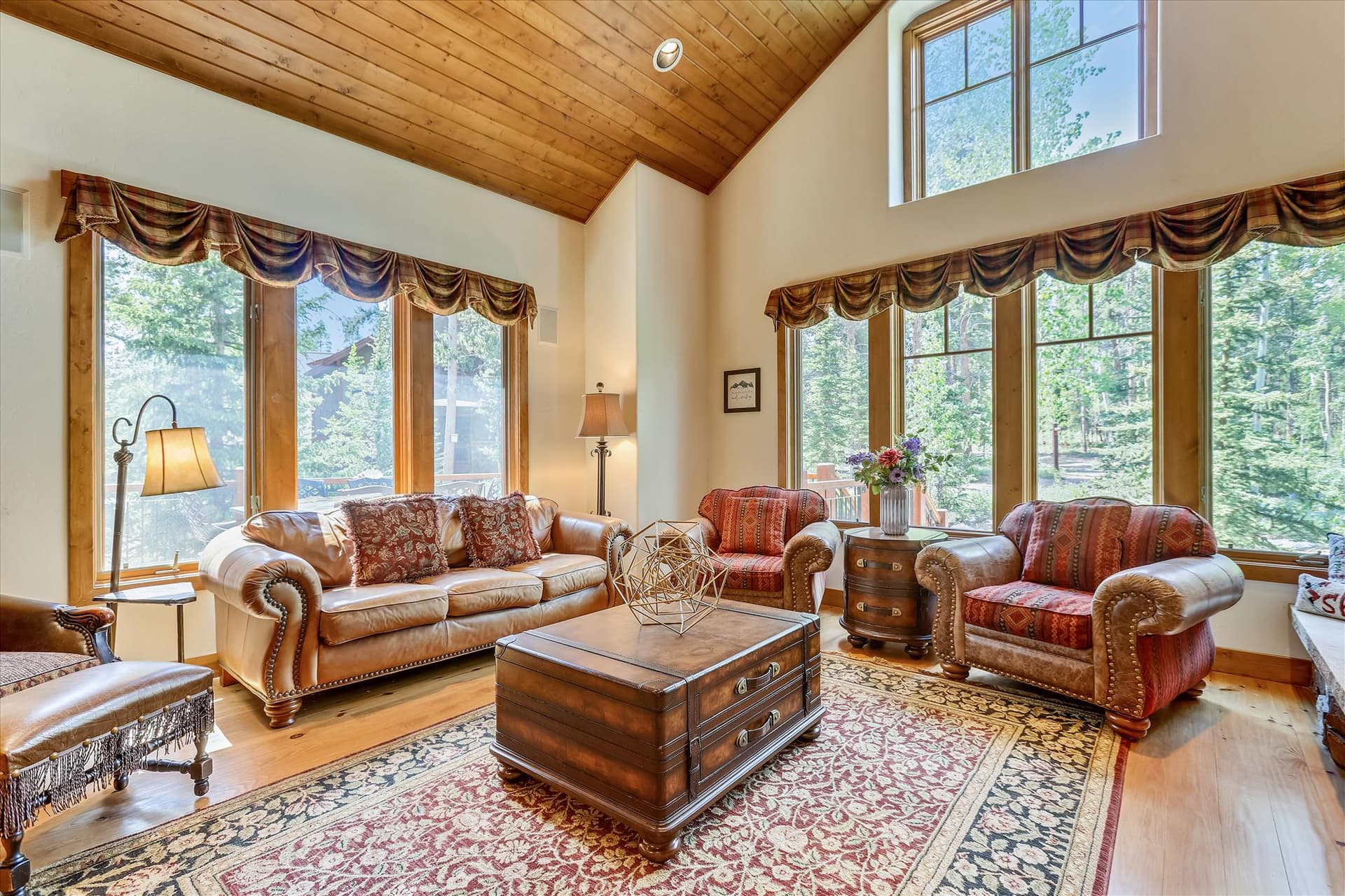 Living Area - Shock Hill Retreat - Breckenridge Vacation Rental