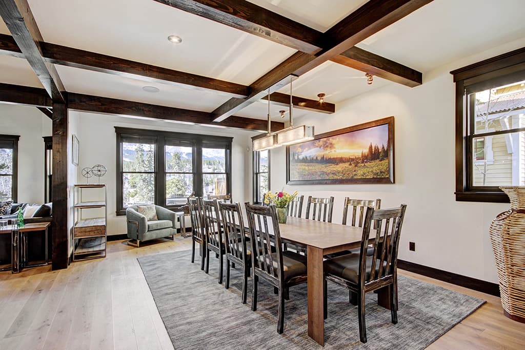 Dining Area, The Bogart House, Breckenridge Vacation Rental