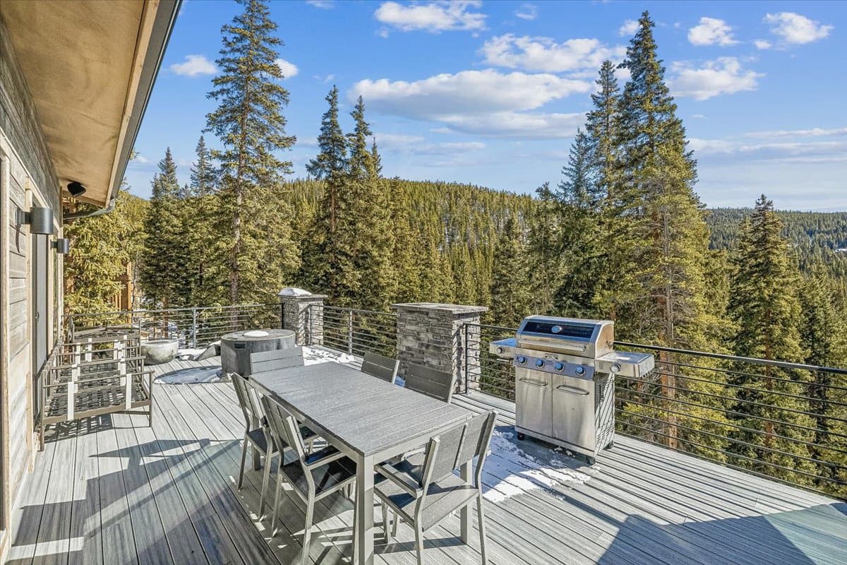 Deck - Golden Fox House - Breckenridge Vacation Rental