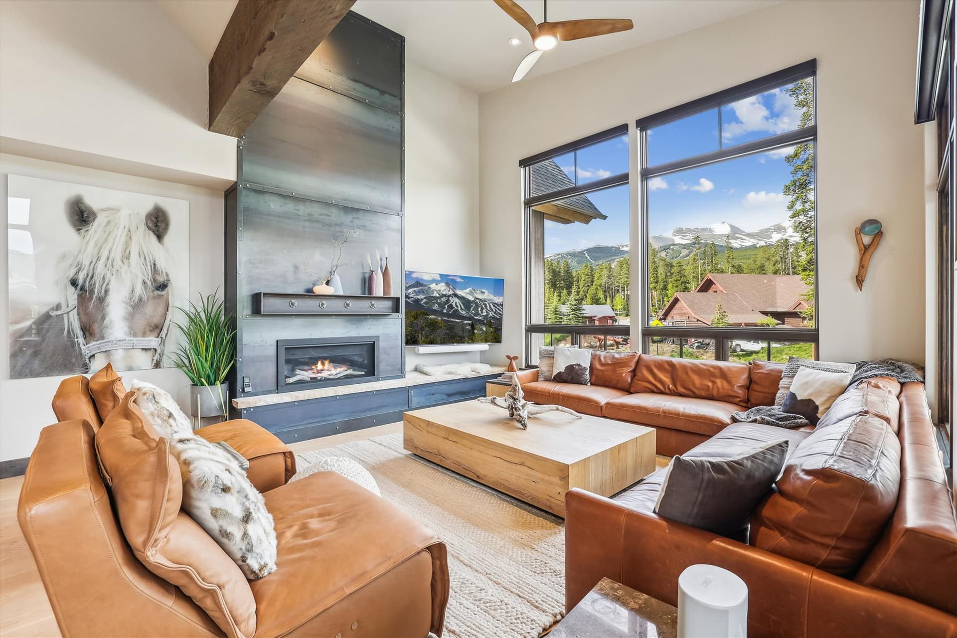 Living Area - Chateau Breck - Breckenridge Vacation Rental