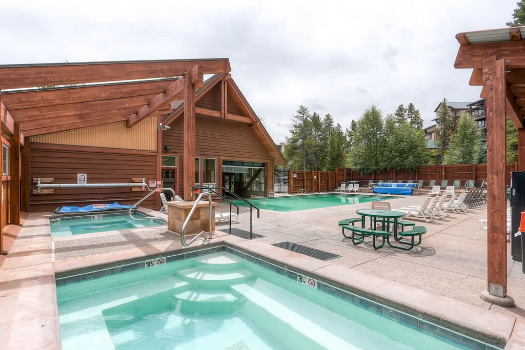 Upper Village Pool - Cimarron 203 - Breckenridge Vacation Rental