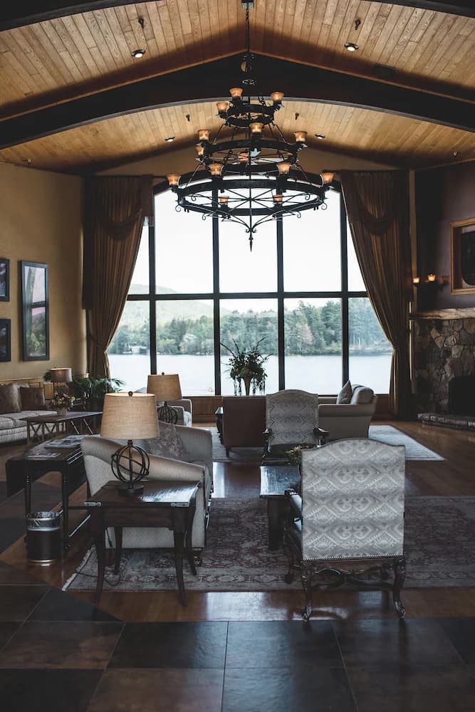 Lobby sitting area