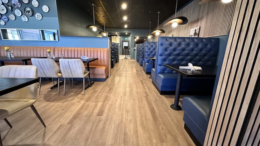 Breakfast area