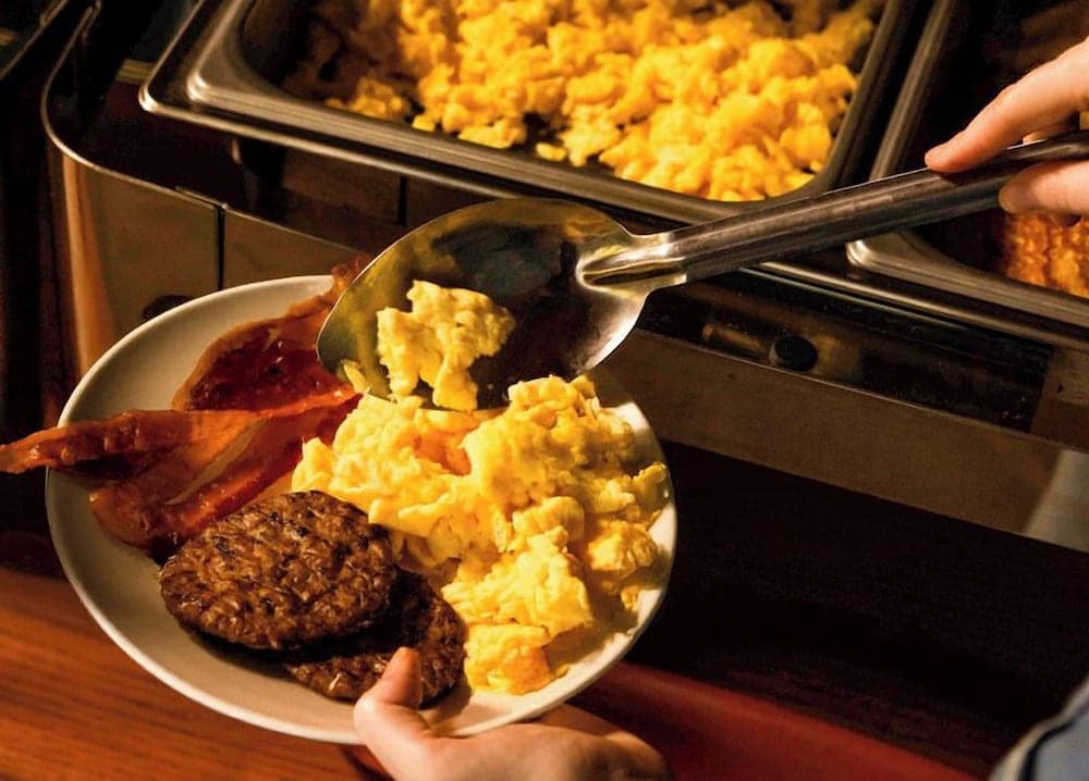 Breakfast buffet