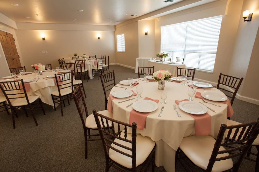 Indoor wedding
