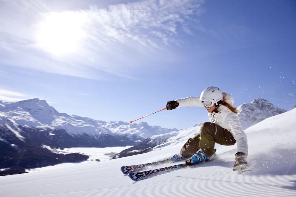 Skiing
