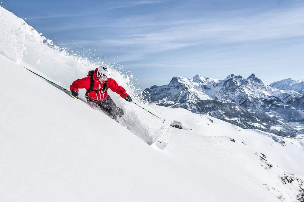 Skiing
