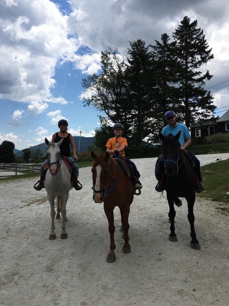 Horseback riding