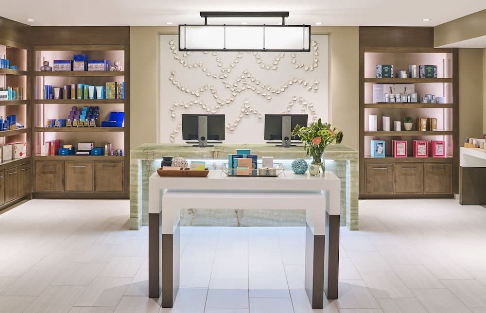 Spa reception