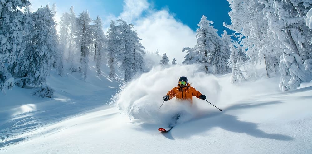 Skiing