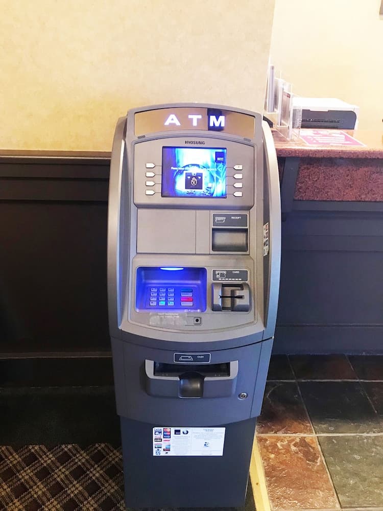 ATM/banking on site