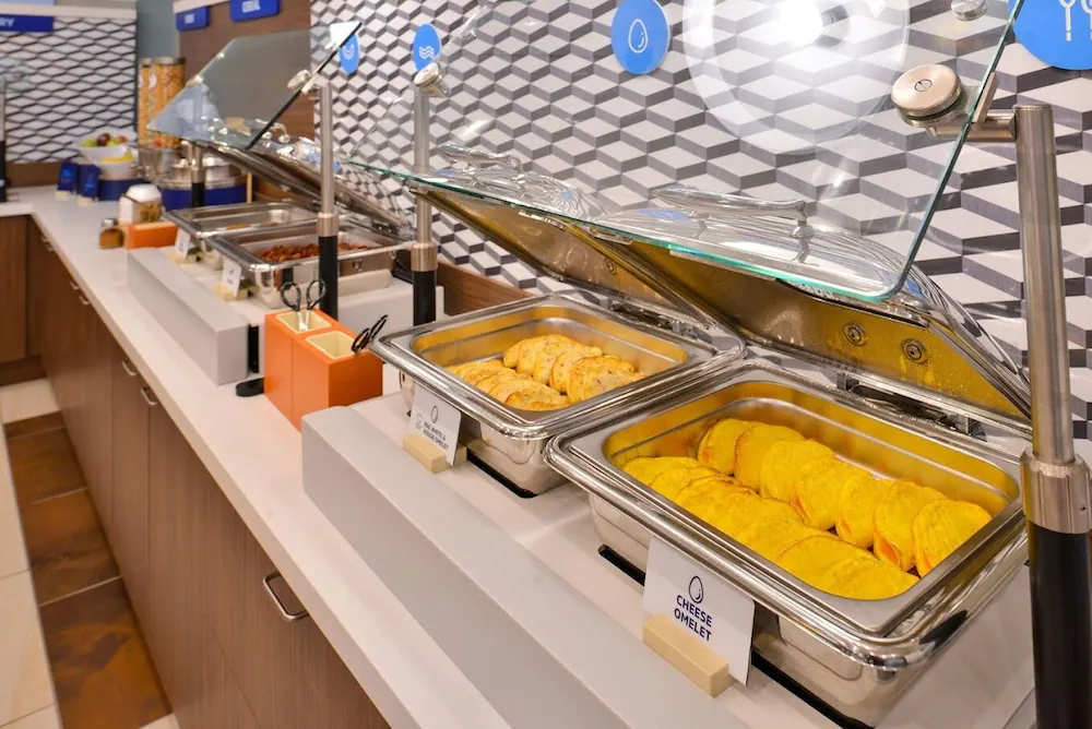 Breakfast buffet