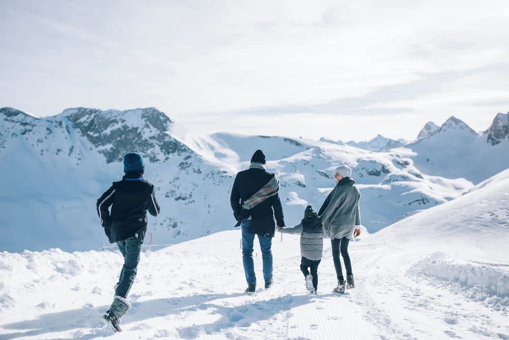 Snowshoeing