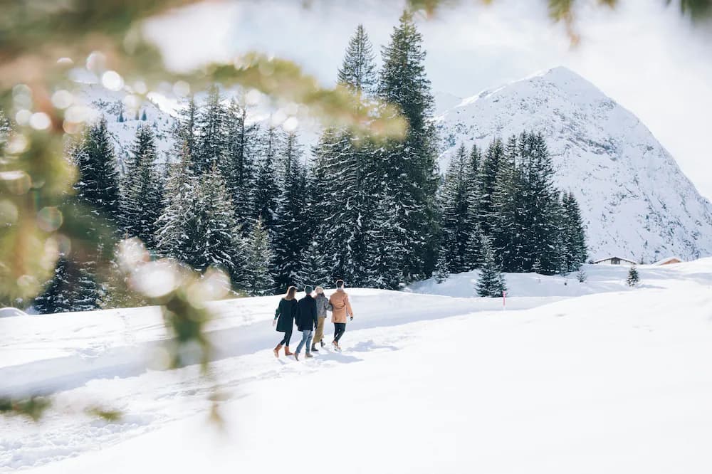 Snowshoeing