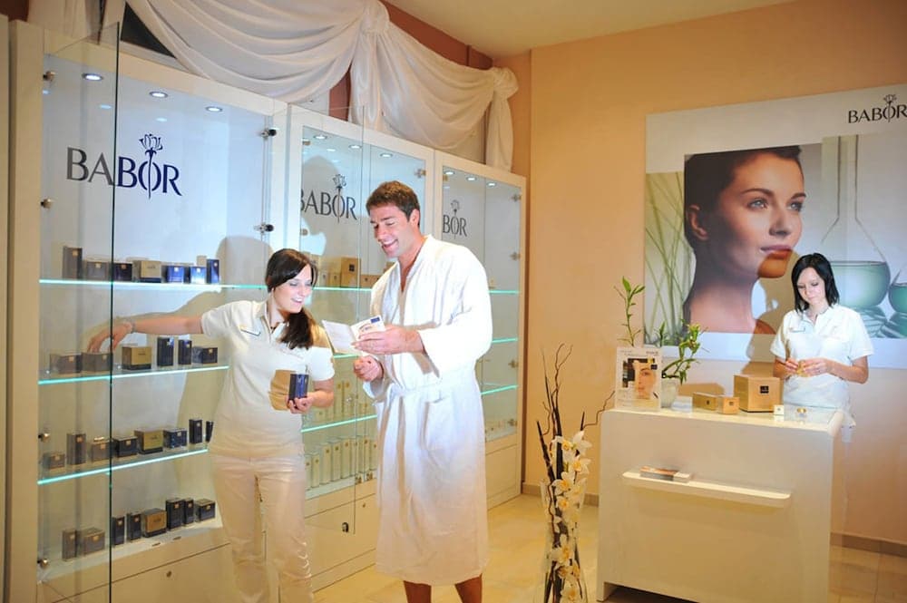Spa reception