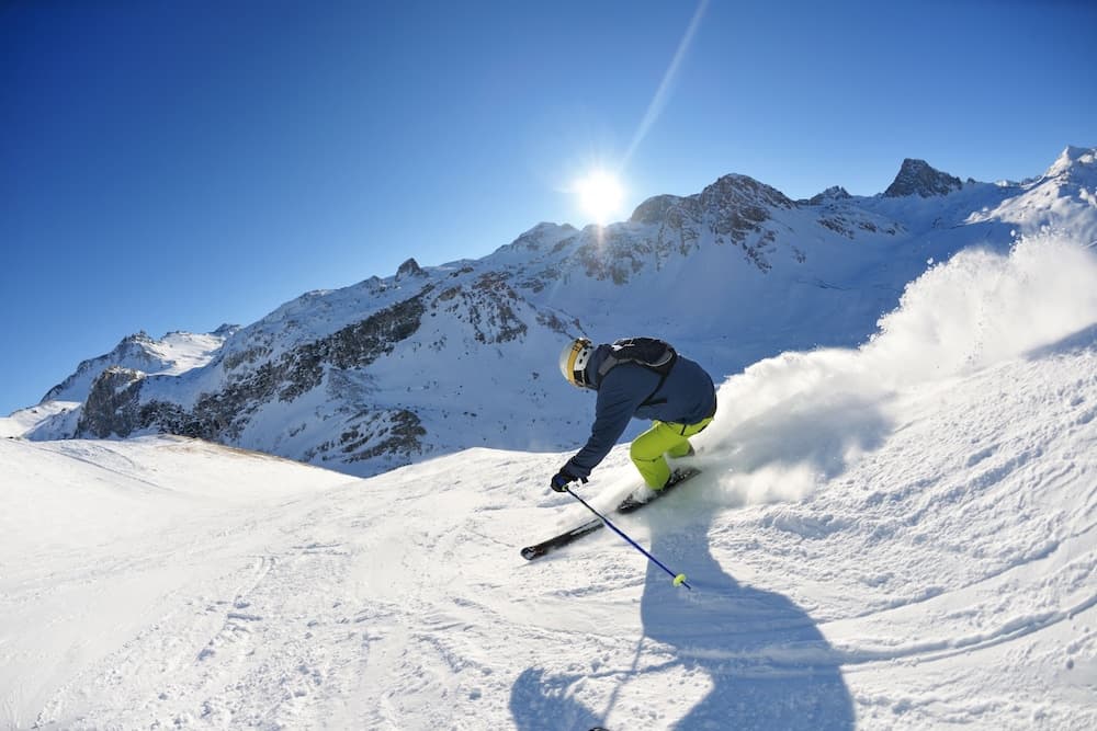 Skiing