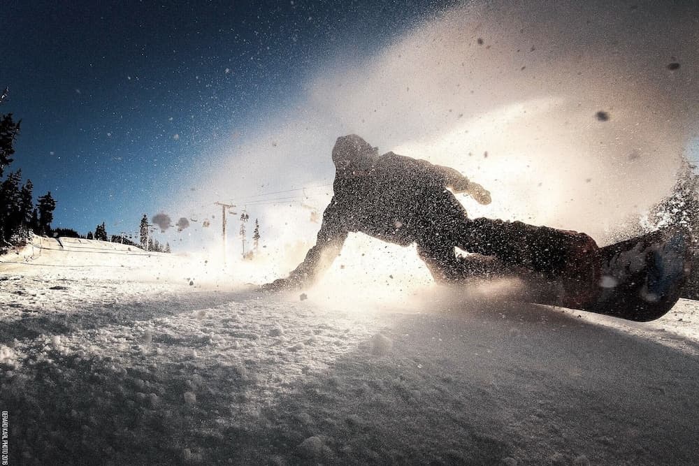 Snowboarding