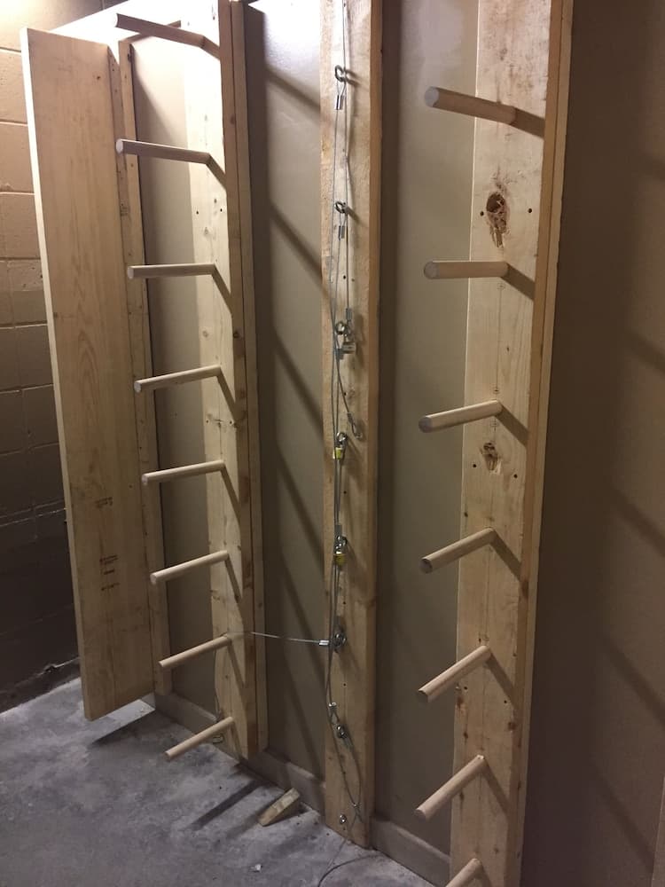 Equipment storage