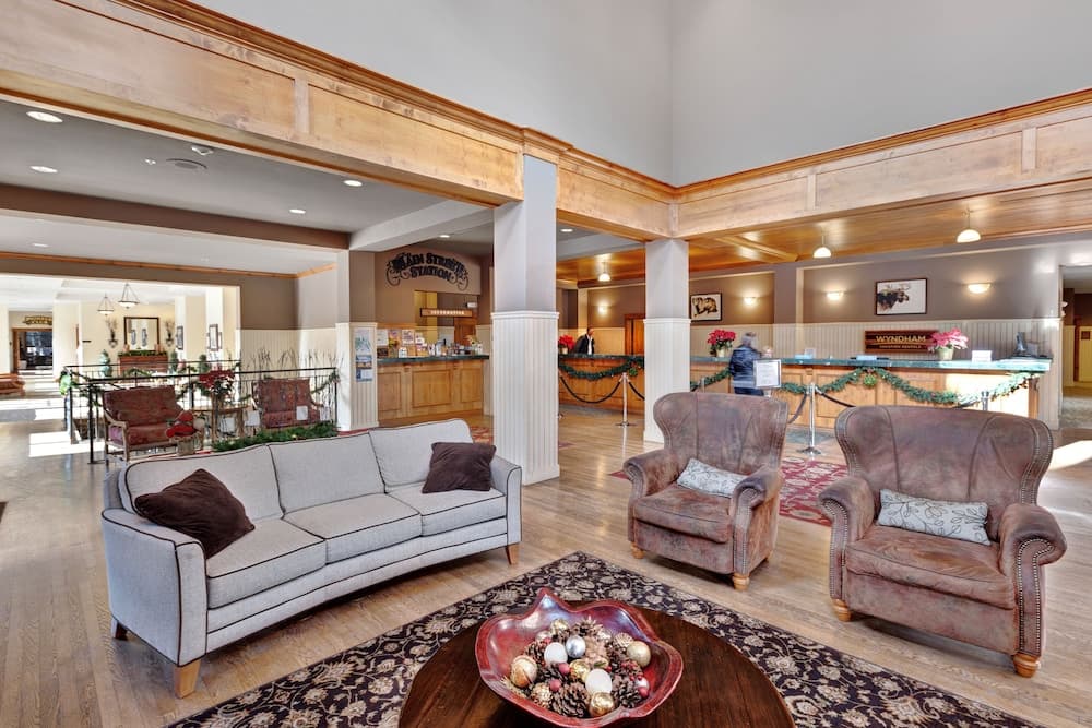 Lobby sitting area