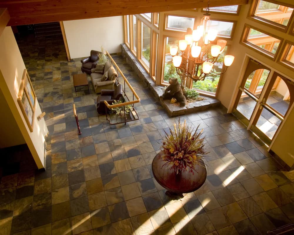 Lobby sitting area
