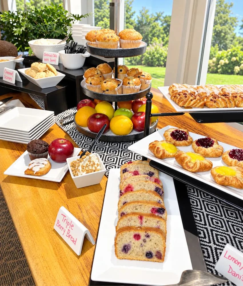 Breakfast area